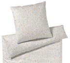 Softflanell Bettwäsche Holly in Sand Blüten Freisteller #farbe_Sand