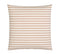 Softflanell Bettwäsche Inverness in Ziegel Streifen Kissen #farbe_Ziegel