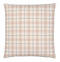 Softflanell Bettwäsche Livingston in Creme-Terra Karo Kissen #farbe_Creme-Terra