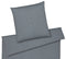 Softflanell Bettwäsche Mono in Grau Uni Freisteller #farbe_Grau