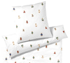 Softflanell Bettwäsche Teddy in Weiß Teddymotive Freisteller #farbe_Weiß