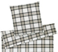 Softflanell Bettwäsche Westminster in Tannengrün Karo Freisteller #farbe_Tannengrün