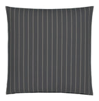 Softflanell Bettwäsche Winston in Anthra Streifen Kissen #farbe_Anthra