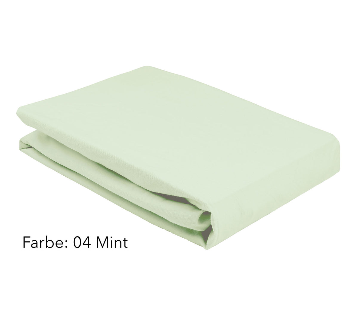 Jersey Spannbettlaken Farbe Hellgrün Mint  #farbe_Softes Jersey Spannbettlaken Mint 