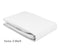 Jersey Spannbettlaken Topper Topperbezug Weiß #farbe_Weiß