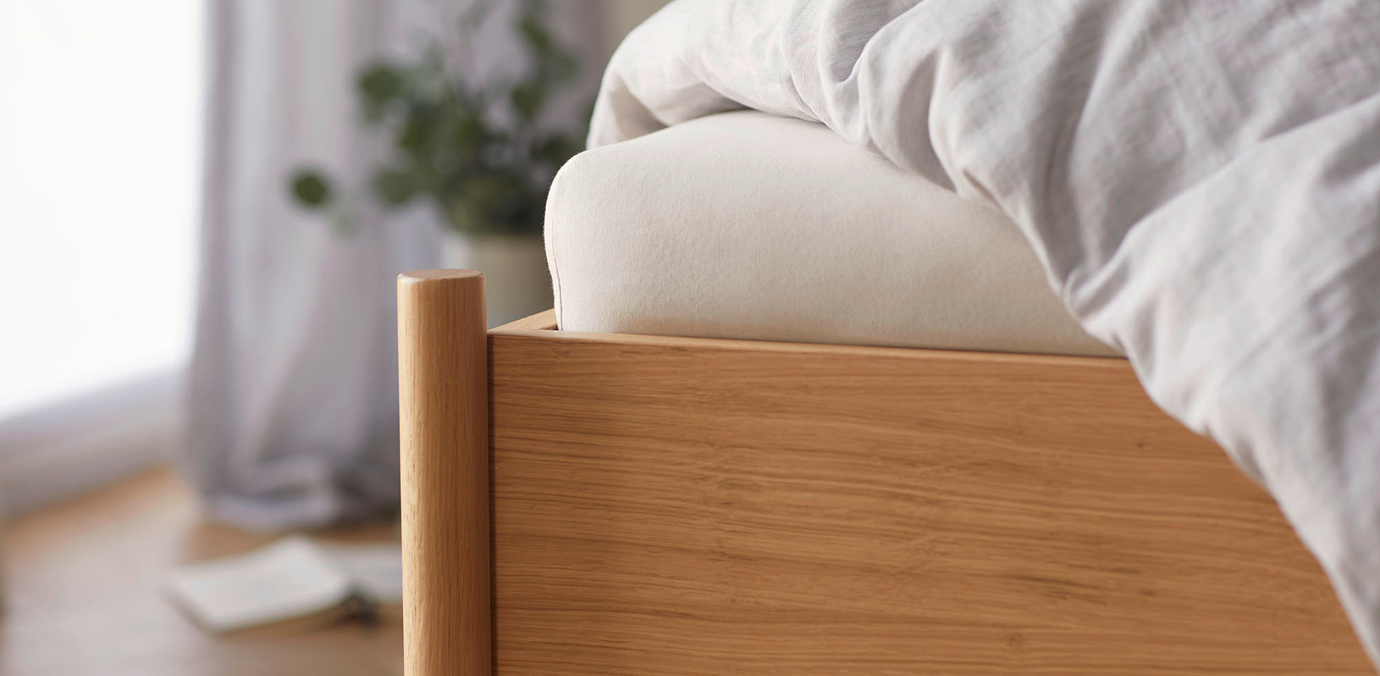 Spannbetttuch Jersey Weiß Matratze Bett