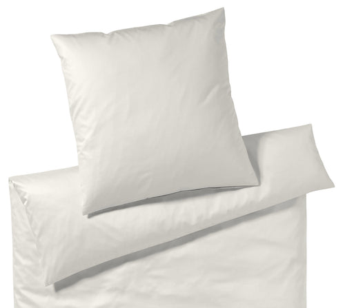  Uni Satin Bettwaesche Solid in Natur Uni Freisteller #farbe_Natur