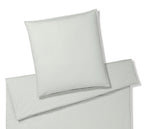 Washed Cotton Bettwaesche Crisp in Hellgruen Freisteller #farbe_Clay