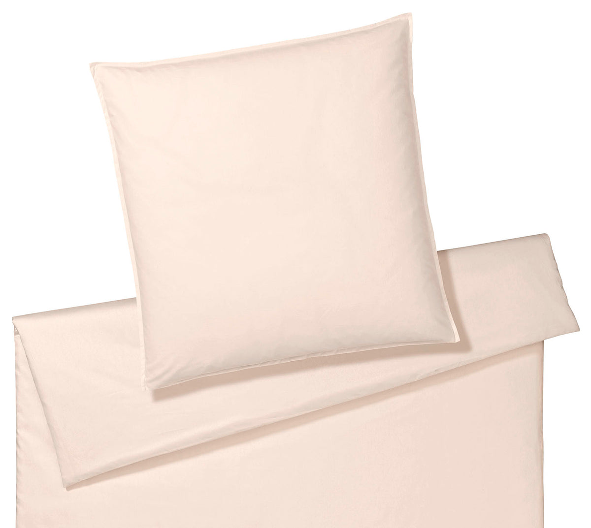 Washed Cotton Bettwaesche Crisp in Peach Freisteller #farbe_Peach