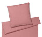 Washed Cotton Bettwaesche Crisp in Rot Freisteller #farbe_Blush