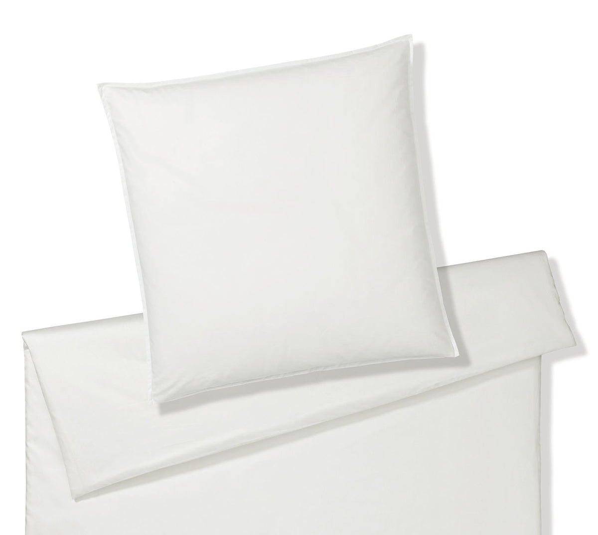 Washed Cotton Bettwaesche Crisp in Weiss Freisteller #farbe_Crisp Weiß