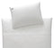 Kinderbettwäsche Jacquard White Stripe Weiß Uni Freisteller #farbe_Weiß