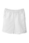Halbleinen Homewear Shorts in Weiß Freisteller #farbe_Weiß