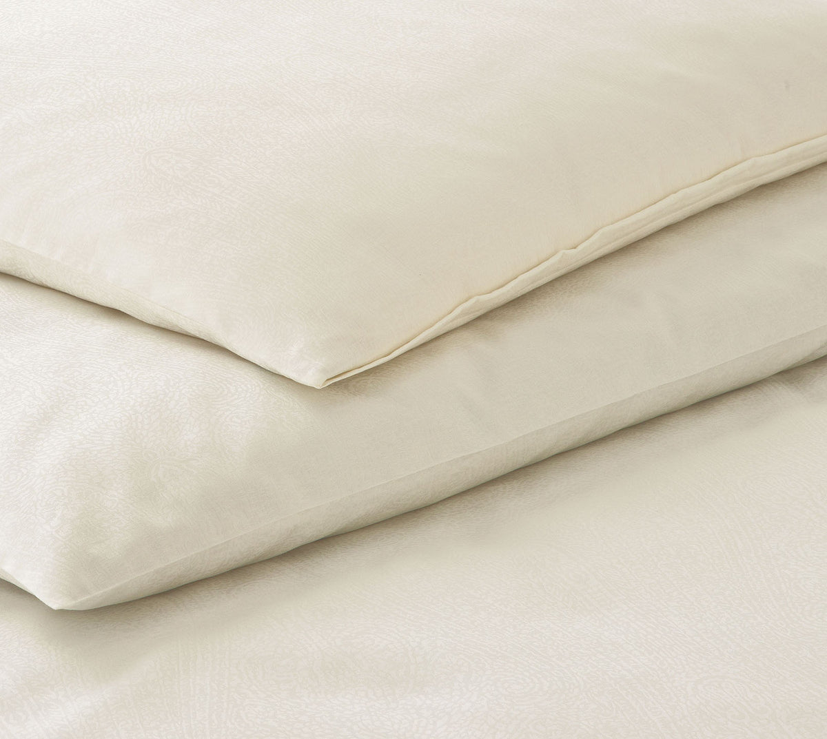 Jacquard Bettwäsche Paisley in Creme Paisley Freisteller #farbe_Paisley Creme