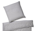Leinen Bettwäsche Pure in Silber Uni Freisteller #farbe_Silber