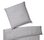 Leinen Bettwäsche Pure in Silber Uni Freisteller #farbe_Silber